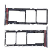 Держатель SIM для Tecno Spark 30C 4G (KL5n) Черный