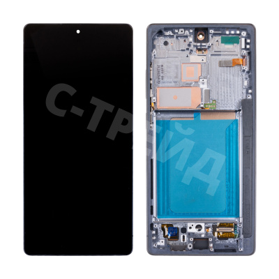 Дисплей для Samsung Galaxy S25 Ultra (S938B) модуль с рамкой Черный - (Soft OLED, 120 Гц) (Full Size)