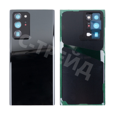Задняя крышка для Samsung Galaxy Note 20 Ultra (N985F) Черный - Премиум