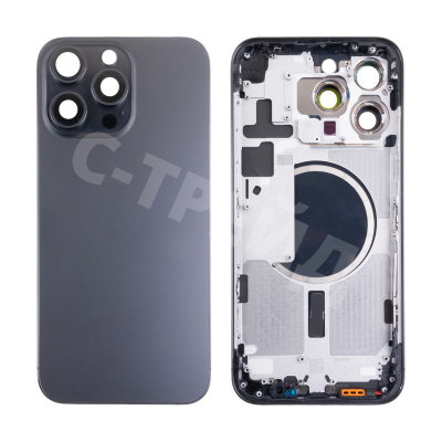 Корпус для iPhone 15 Pro Max (A3106) (1 Sim) Серый - Премиум