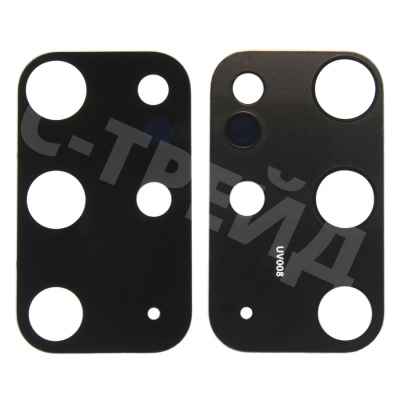 Стекло камеры для Samsung Galaxy S20+ (G985F) Черный