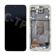 Дисплей для Samsung Galaxy A55 5G (A556E) модуль с рамкой Желтый - OR (SP)