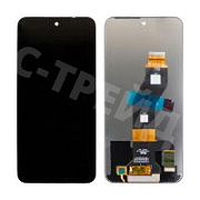 Дисплей для Tecno Spark Go 2/40 4G/40C (KM4/KM5n/KM4k) в сборе с тачскрином Черный - OR100