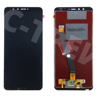 Дисплей для Huawei Y9 2018 (FLA-LX1) в сборе с тачскрином Черный - Оптима