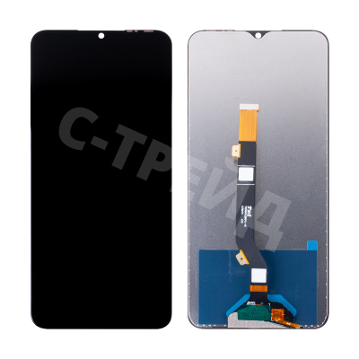 Дисплей для Tecno Spark 9 Pro/9T/9 Pro Sport (KH7n) в сборе с тачскрином Черный - OR