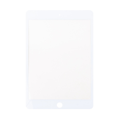 Стекло для переклейки iPad mini 4/5 (A1538/A1550/A2133/A2124/A2126/A2125) в сборе с OCA пленкой Белый - OR (Mitsubishi)