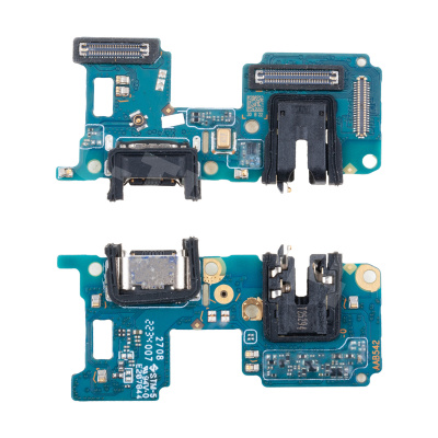 Шлейф для Realme 11 4G (RMX3636) плата системный разъем/разъем гарнитуры/микрофон - Премиум