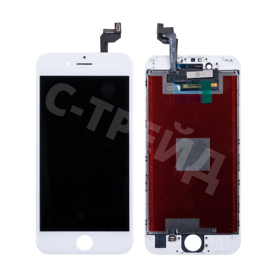 Дисплей для iPhone 6S в сборе с тачскрином Белый - Оптима