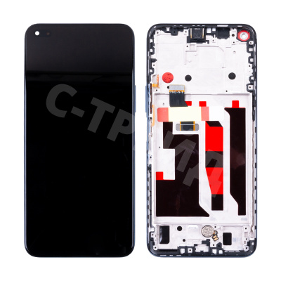 Дисплей для Huawei Honor 50 Lite/Nova 8i (NTN-LX1/NEN-LX1) модуль с рамкой Синий - OR