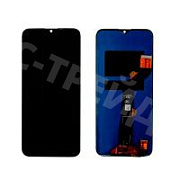 Дисплей для Tecno Spark 6 Go/Go 2020 (KE5) в сборе с тачскрином Черный - Оптима
