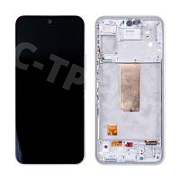 Дисплей для Samsung Galaxy A54 5G (A546E) модуль с рамкой Белый - OR (SP)