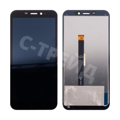 Дисплей для Ulefone Armor X8/X8i в сборе с тачскрином Черный - Оптима