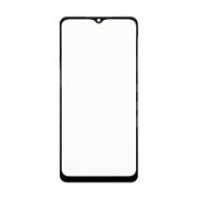 Стекло для переклейки Samsung Galaxy A02 (A022G) с OCA пленкой Черный - OR (Mitsubishi)