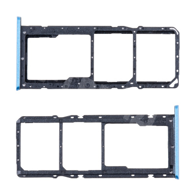 Держатель SIM для Realme C11 2021/C11 (RMX3231/RMX2185) Синий