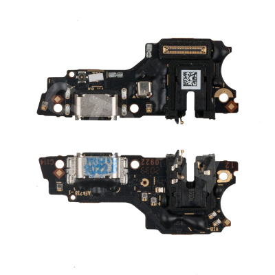 Шлейф для OPPO A53 (CPH2127) плата на системный разъем/разъем гарнитуры/микрофон