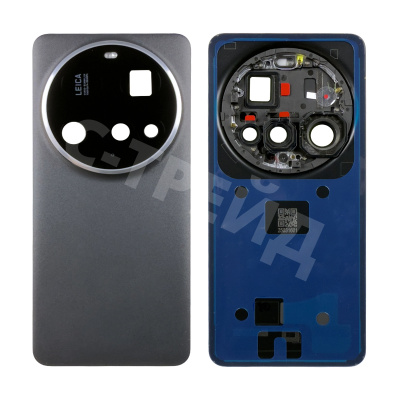 Задняя крышка для Xiaomi 15 Ultra (25010PN30G) Черный - Премиум