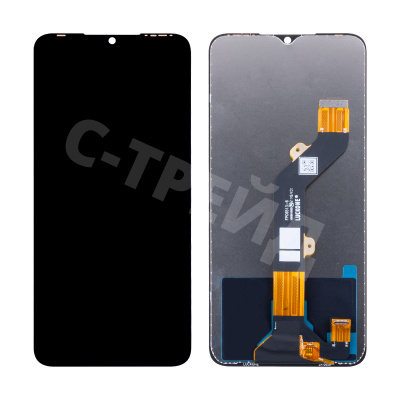 Дисплей для Infinix Smart 6 (X6511) в сборе с тачскрином Черный - Оптима