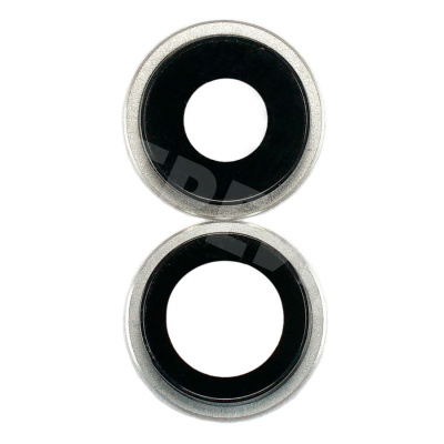 Стекло камеры для iPhone 11 (комплект 2 шт.) Белый