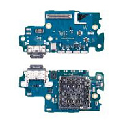 Шлейф для Samsung Galaxy A53 5G (A536B) плата системный разъем/разъем SIM/микрофон - Премиум