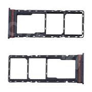 Держатель SIM для Tecno Spark Go 1 (KL4) Черный