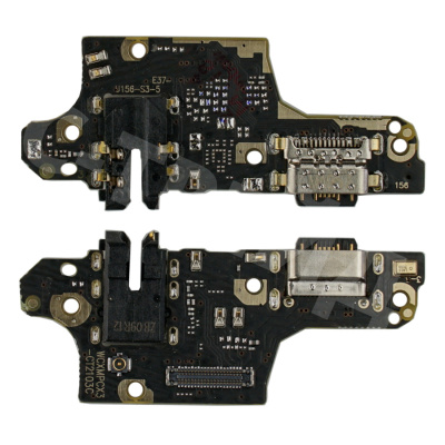 Шлейф для Xiaomi Poco X3 NFC/X3 Pro (M2007J20CG/M2102J20SG) плата системный разъем/разъем гарнитуры/микрофон