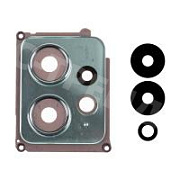 Стекло камеры для Xiaomi Redmi Note 12 4G (23021RAA2Y) в сборе с рамкой Зеленый