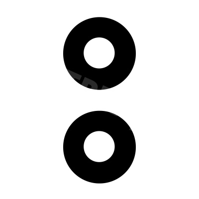 Стекло камеры для Samsung Galaxy S25 Edge (S937B) (комплект 2 шт.) Черный