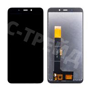 Дисплей для Oukitel WP20 в сборе с тачскрином Черный - Оптима