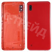 Задняя крышка для Samsung Galaxy A10 (A105F) Красный