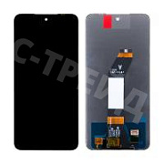 Дисплей для Xiaomi Redmi 10 2022 (22011119UY) в сборе с тачскрином Черный - Оптима