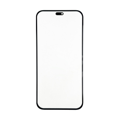 Стекло для переклейки Huawei Honor X8c (ABR-LX1) в сборе с OCA пленкой Черный - OR (Mitsubishi)