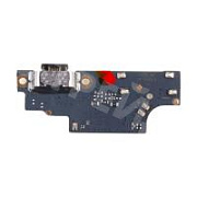 Шлейф для Xiaomi Poco M6 Pro 4G (2312FPCA6G) плата системный разъем/микрофон - Премиум