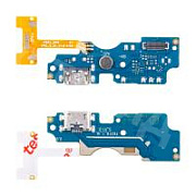 Шлейф для Itel Vision 2S (P651L) плата на системный разъем/микрофон