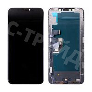 Дисплей для iPhone Xs Max (A1921/A2101) в сборе с тачскрином Черный - (Hard OLED) Стандарт