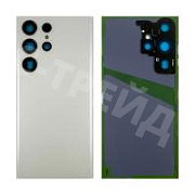 Задняя крышка для Samsung Galaxy S23 Ultra (S918B) Бежевый - Премиум