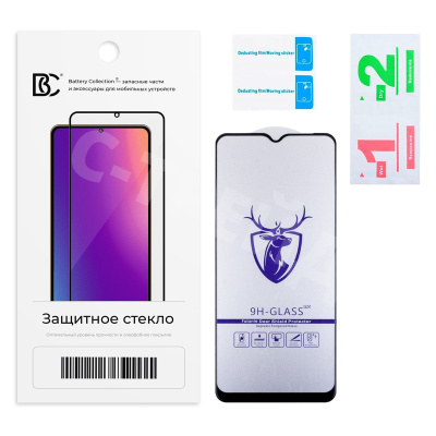 Защитное стекло "Премиум" для Samsung Galaxy A22s 5G (A226B) Черный