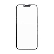 Стекло для переклейки iPhone 14 (A2883) с OCA пленкой Черный - OR (Feaglet)
