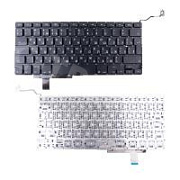 Клавиатура для ноутбука MacBook Pro 17" A1297 (2009-2011, Г-образный Enter RU) Черный
