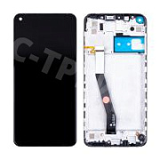 Дисплей для Xiaomi Redmi Note 9 (M2003J15SC/M2003J15SG) модуль с рамкой Черный - OR