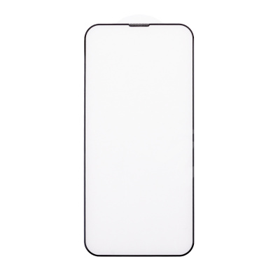 Защитное стекло с сеткой динамика для iPhone 13/13 Pro/14 Черный