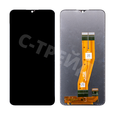 Дисплей для Samsung Galaxy A02s (A025F) в сборе с тачскрином Черный - Оптима