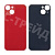 Задняя крышка для iPhone 14 (A2883) Красный (стекло, широкий вырез под камеру, логотип)