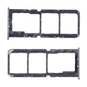 Держатель SIM для Realme C33 (RMX3624) Черный