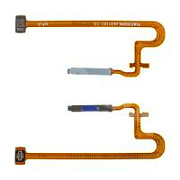 Шлейф для Realme C55 (RMX3710) сканер отпечатка пальцев Зеленый