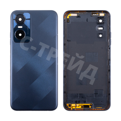 Задняя крышка для Tecno POP 6 Pro (BE8) Черный