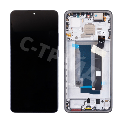 Дисплей для Xiaomi Poco X7 Pro (2412DPC0AG) модуль с рамкой Черный - OR (SP)