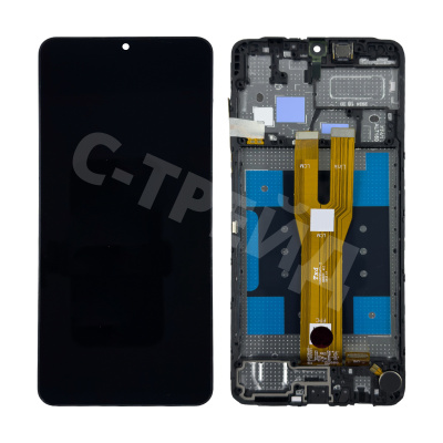 Дисплей для Samsung Galaxy A06 4G (A065F) модуль c рамкой Черный - OR Ref. (SP)