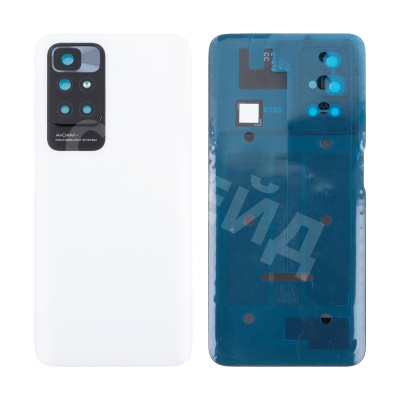 Задняя крышка для Xiaomi Redmi 10/10 2022 (21061119DG/22011119UY) Белый - Премиум