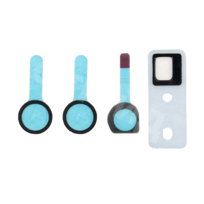 Наклейка (пыльник) передней камеры и датчиков на дисплей для iPhone 11 Pro/11 Pro Max (комплект 4 шт.)