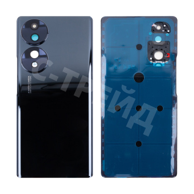 Задняя крышка для Huawei Honor 70 (FNE-NX9) Черный - Премиум